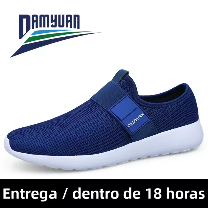 Zapatos De Correr Para Hombre Transpirables Y Moda Calzado Deportivo Casual Gran Tamaño Cómodo Para Exteriores Y Caminar - 1