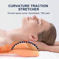 Dispositivo De Tracción Cervical Masajeador De Cuello Para Vertebra Cervical Estirador De Hombros Punto Trigémino Masajeador De Acupuntura De Cuello - details 9