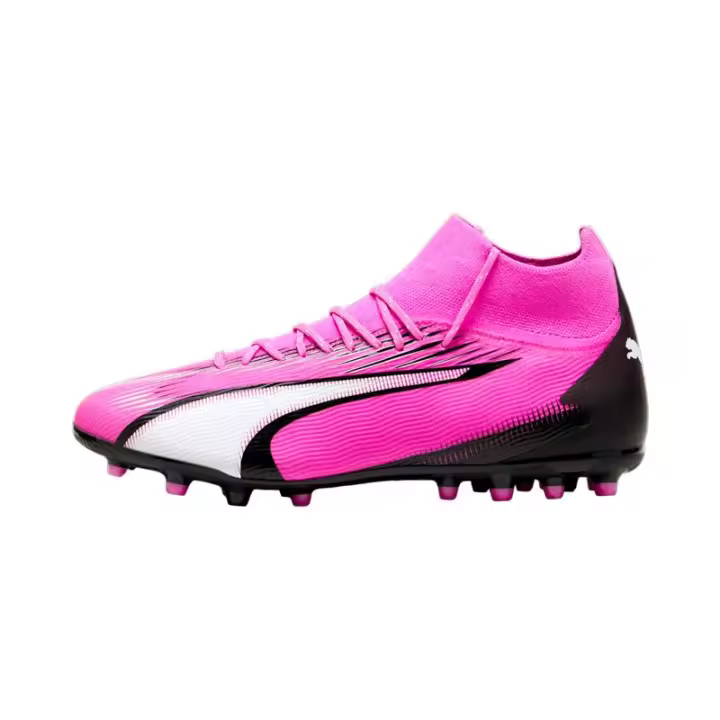 Puma Botas De Fútbol Puma Ultra Pro Mg Rosa Blanco - 1
