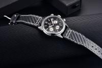 Reloj De Pulsera De Cuarzo BENYAR 2024 Para Hombre Marca De Lujo Cronógrafo Deportivo Resistente Al Agua De Acero Inoxidable Con Correa De Cuero Relojes Hombre - details 18