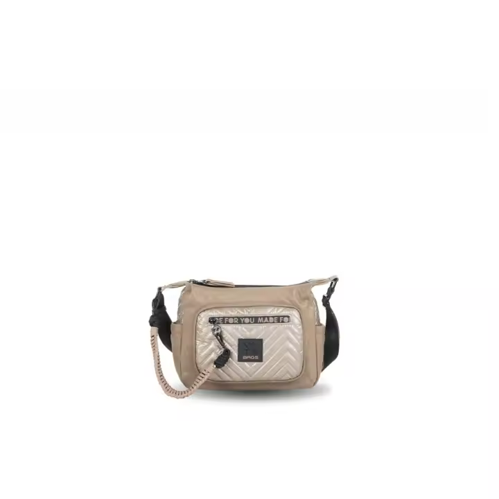 Bolso Cruzado Gondola Doble Señora Ventis 242400.03 Taupe - Bolso de Mano de Mujer con Asa Larga - 1