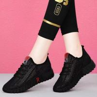 Zapatillas De Mujer Casual 2024 Zapatos De Correr Al Aire Libre Zapatos De Caminar Transpirables Cómodas Zapatillas De Alta Calidad Para Otoño Y Primavera Talla Pequeña Verificación Del Tamaño Del Tienda - details 5