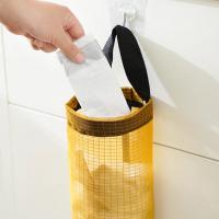 Soporte De Saco De Basura De Acero Inoxidable Organizador De Bolsas De Supermercado Y Toallas Para Cocina Y Armarios - details 16