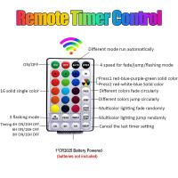 Lámpara De Ambiente LED Nocturna Con Control Remoto 16 Colores Luz Cálida De Abeto Decoración Para La Habitación Luz Faeirina - details 5