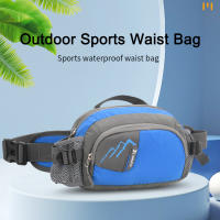 Bolsa De Cintura Para Correr Fanny Pack Hombre Mujer Nylon Impermeable Con Portacolador Para Ciclismo Senderismo Hidratación - details 2