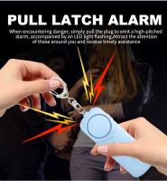 Alarma De Seguridad Personal Portátil 130dB Larga Duración Para Mujeres Niños Ancianos Y Niñas Antisatélite En Emergencias Con Llave Personalizada - details 4