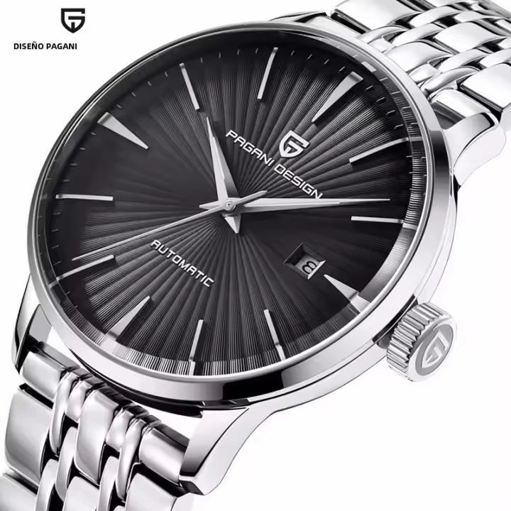 Reloj Mecánico Para Hombre PAGANI DESIGN V2 Deportivo Y De Negocios Resistente Al Agua De Lujo Automático De Pulsera Deportiva Estilo Casual - 1