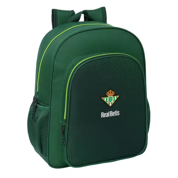 MOCHILA JUNIOR ADAPTABLE A CARRO RESIS AGUA REAL BETIS BALOMPIE 32X38X12 CM (Safta 612466640) - 1