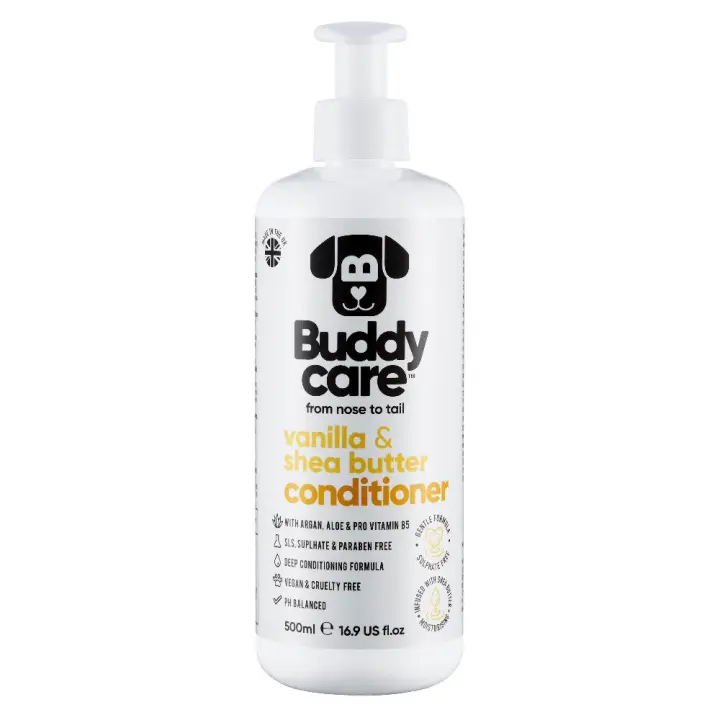Vainilla & Shea Butter Dog CONDITIONER Buddycare (500ml) - 1