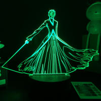 Lámpara Nocturna LED 3D Anime Bleach Para Decoración De Habitación Infantil Luz De Noche Para Niños Regalo Para Estudio - details 21