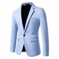 Chaleco De Moda Para Hombre Estilo Coreano Ajustado Color Sólido Casual Primavera Otoño Abrigo Todo En Uno Para Jóvenes - details 7