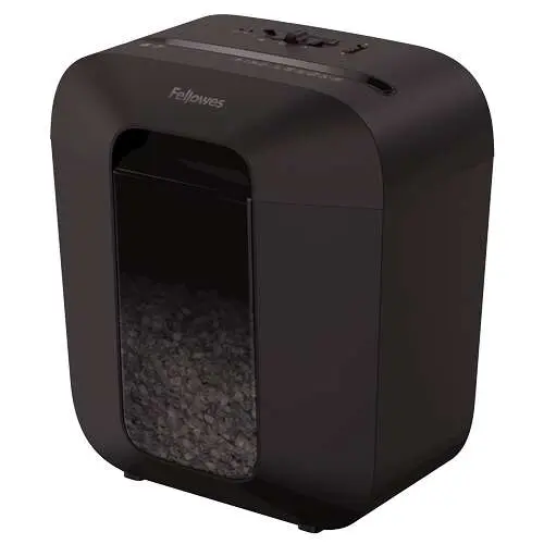 Fellowes lx25m destructora de papel manual minicorte - destruye hasta 6 hojas - 11.5l - 1