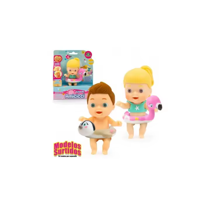 Muñeco Amicicci Splash Blister Deluxe Surtido/Modelo aleatorio (una unidad) (Famosa AMC09000) - 1