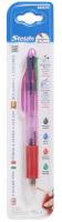 STELAM Bolígrafo multicolor 4 en 1 de 0.7 mm - Tinta negra, azul verde y roja, escritura muy suave, retráctil, ideal para la escuela, la oficina y el hogar - details 1