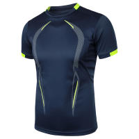 Camiseta De Deporte Para Hombres Verano Transpirable Secado Rápido Manga Corta Moda Deportiva Sin Capucha Cuidado Manual - details 20