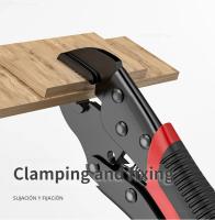 Aguja De Presión Universal Multifuncional De Acero Inoxidable Herramienta De Pinza Industrial Para Carpintería Y Obras De Artesanía - details 5