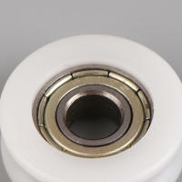 Rueda De Deslizamiento Para Puerta Y Ventana 626 Pulley Con Eje De 6*22*7MM Rueda Plana Ranura U Nylon Material De Inyección - details 1