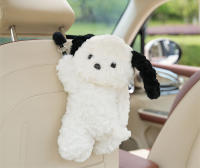 Muñeco De Peluche De Panda Rojo Estuche De Papel Higiénico De Muñeco De Peluche Para Decoración Del Hogar Figura De Perro Oso Kawaii Para Colgar En La Pared - details 0