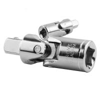 Juego De Adaptadores De Unió Universal Con Barra De Extensión De Ángulo Y Destornillador Manual Y Pneumático Bendible Herramientas De Sockets Universal De Acero Aluminio - details 4