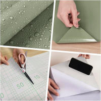 Papel Tapiz Mate De Color Sólido DIY Autoadhesivo Decoración De Habitaciones Sala De Estar Dormitorio Fondo De TV Para Muebles Antiguos Resistente Al Agua Película Impermeable - details 7
