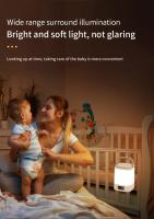 Lámpara De Noche LED Recargable Para Dormitorio Protección Ocular Para Lectura Y Sueño Iluminación Infantil Para Bebé - details 3