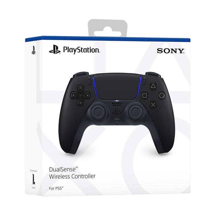 PlayStation Dualsense Wireless Controller Black - Mando PS5 Negro con Tecnología Háptica