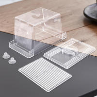 Acuario De Acrílico Para Cría Y Aislamiento Caja De Reproducción Para Pececitos Incubador De Semillas Soporte Para Peces Fry - details 0