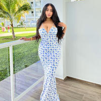 Vestido Largo Bodycon Elegante Para Mujer Hawthaw Verano 2024 Sin Mangas Con Tirantes Estilo De Calle Uso Diario Y Vacaciones - details 5