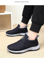 Botas De Nieve Para Hombre Invierno Antideslizantes Con Forro De Pelo Grueso Suela Duradera Botines De Algodón Ligeros Para Caminar Y Senderismo - details 0