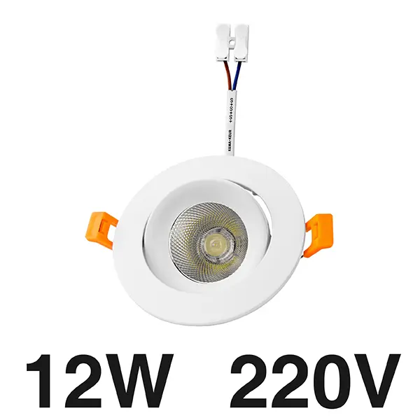 Spotlights LED Ajustables De Ángulo Luz De Techo 7W 12W 20W 220V Luz Decorativa Para Interior Decoración De Hogar Dormitorio Y Sala De Estar - 1