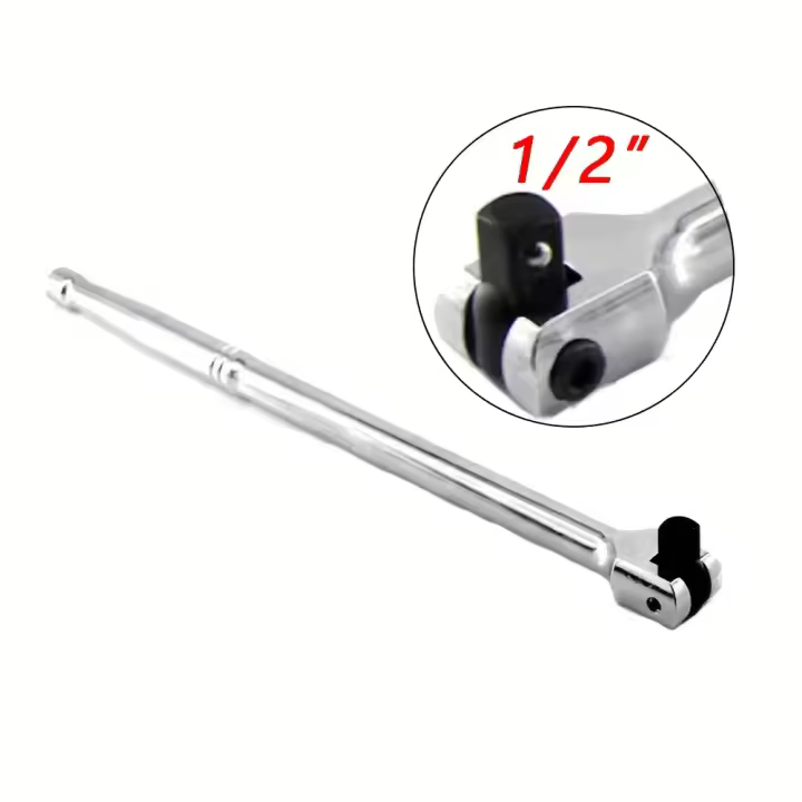 Llave De Impacto Pesada De 1/2 Pulgada Para Uso En Tornillos Y Tuercas Resistentes Longitud De 15 Pulgadas/380 Mm - 1