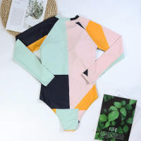 CPUTAN Monokini De Push up 2024 Traje De Baño Monopiece Para Mujer Esterlina Brasileña De Natación Con Cintura Alta Traje De Playa Bodysuit - details 6