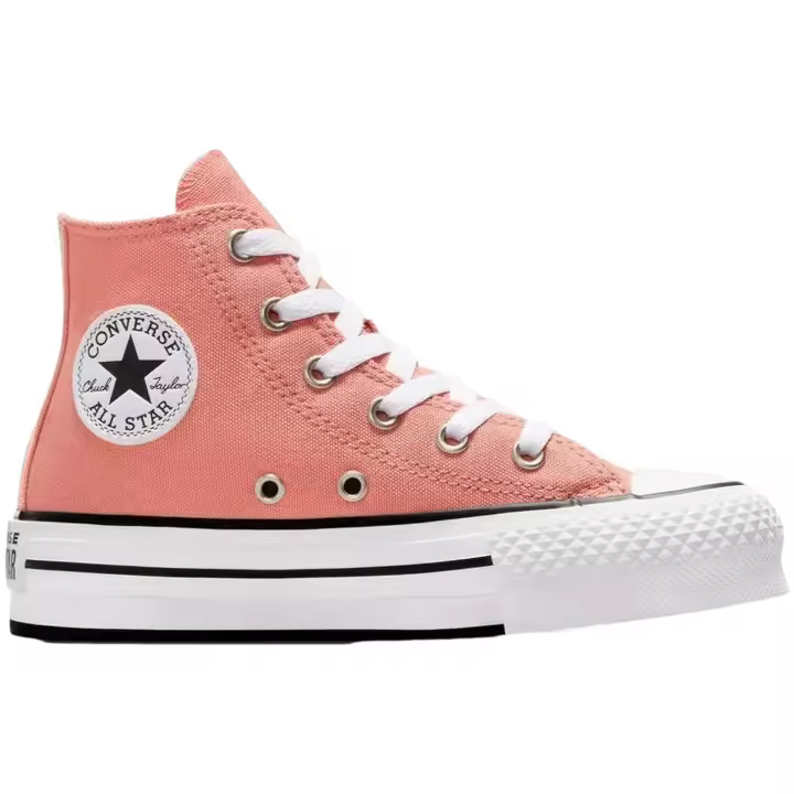 Zapatillas Converse modelo Chuck Taylor All Star Eva Lift Platform en color Naranja - 1