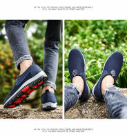 Zapatillas De Verano Para Hombre Ligera Y Transpirable Zapatillas Hombre Casuales Con Cordones Slip-on Loafers Antideslizantes Y Transpirables - details 19