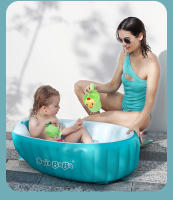 Bañera inflable para bebés Swimbobo, bañera para niños gruesa para el hogar, plegable y apta para piscina - details 6