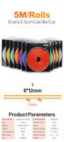 Tira De LED Neón Flexible De Silicona DC12V 120LEDs/M SMD2835 Bajo Voltaje 6*12 Forma Impermeable 5M Decoración Para Fiesta De Hogar Y Neonsign - details 1