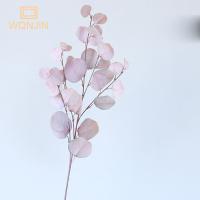 1PC Hojas De Árbol De Otoño Artificiales Para Decoración De Boda Y Hotel Eucalipto Y Manzana Simulación De Hojas De Planta Artificial De Seda - details 14
