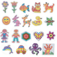 Perler Beads 5mm Hama Bricolaje Educativo Para Niños Juego De Rompecabezas DIY Regalo Plástico Alimenticio Unisex - details 1