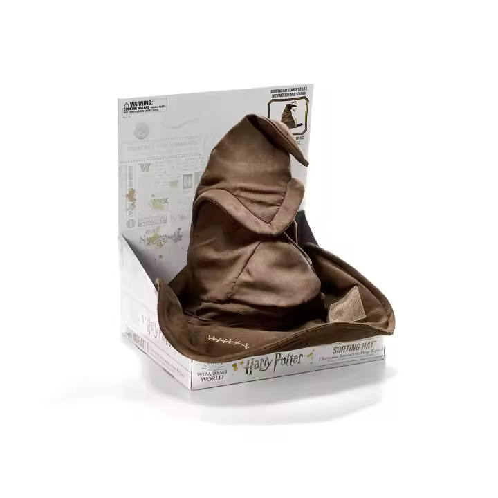 Peluche Interactivo Harry Potter Sombrero Seleccionador 30 Cm - 1