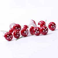 10Pcs Mini Set De Hongos Artificiales 2cm Para Jardín Fae Tiraditos De Moluscos Y Termitas Decoración De Terrario Y Artesanía - details 8