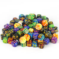 Juego De Dados D6 De Calidad Premium Con Puntos Redondos 12mm Colores Mixtos Pack De 10 Para Juegos De Mesa Y Tablero - details 3