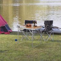 Mesa de Camping Plegable La Bolata con Mango Multifuncional 70x50x60 Cm - details 0