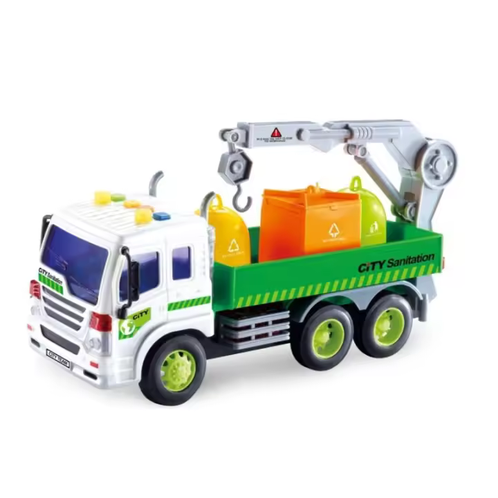 CAMION CUBOS RECICLAR LUZ SONIDO - 1