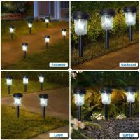 Luces Solares Para Jardín Impermeables Iluminación De Paisaje Para Vía Larga Y Jardín Decoración De Jardín Con Lámpara De Pared Solar Recargable LED Moderna - details 9