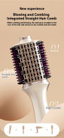 3-en-1 Multi-Función Alisado Aire Caliente Peine Secador de Pelo Curling Peine Mullido Secador de Pelo - details 3