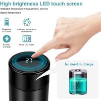 Termo Inteligente 500ML Con Pantalla De Temperatura Acero Inoxidable Vaciado Aislado Para Café Taza De Agua Con Mostrador De Temperatura - details 3