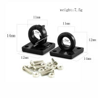 2 Piezas De Anillo De Remolque Rojo En Metal Para Coche RC 1/10 TRX-4 Axial SCX10 90046 Piezas De Mejora Para Juguetes Y Vehículos - details 0