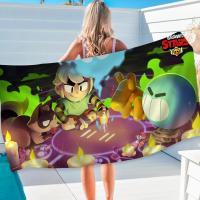 Toalla De Playa Microfibra Brawl Fashion Juego Quick Dry Toalla De Piscina Para Viaje Yoga Toalla De Sandía Toalla De Baño Rectangular Tela De Algodón Tejida - details 8