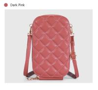 Bolso Cruzado De Hombro Único Moda Para Mujer Mini Versátil Con Posición Para Tarjetas Y Llaves Estilo Clásico PU Con Costura Decorativa - details 16