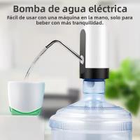 Dispensador De Agua Automático Portátil Para El Hogar Con Bomba De Agua Botella Encendido Con Un Botón Convenientemente Al Aire Libre Negro Y Blanco - details 0